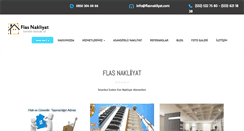 Desktop Screenshot of flasnakliyat.com